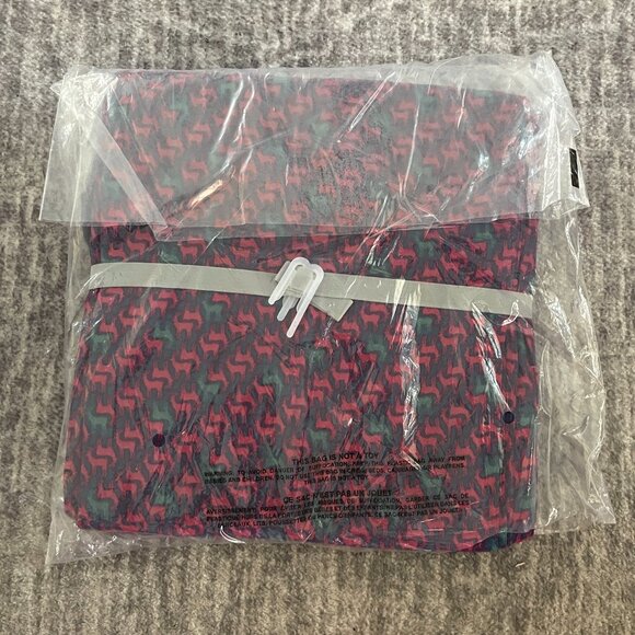 Victoria's Secret Dreamer Pajamas 3 Pc Set Red Stags Deer Small Short Petite - Picture 5 of 5